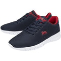 Navy-Red - Lifestyle - Lonsdale Mens Bedford Trainers