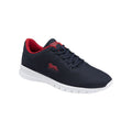 Navy-Red - Front - Lonsdale Mens Bedford Trainers