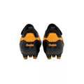 Black-Sun Yellow - Back - Gola Childrens-Kids Performance Ceptor MLD QF Football Boots