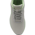 Arcade White-Patina Green - Side - Lonsdale Womens-Ladies Stamford Lace Up Trainers