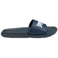 Navy-White - Back - Lonsdale Mens Naples Sliders