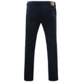 Navy - Back - Kam Jeanswear Mens Stretch Chinos