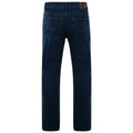 Indigo - Back - Kam Jeanswear Mens Basic 5 Pocket Jeans