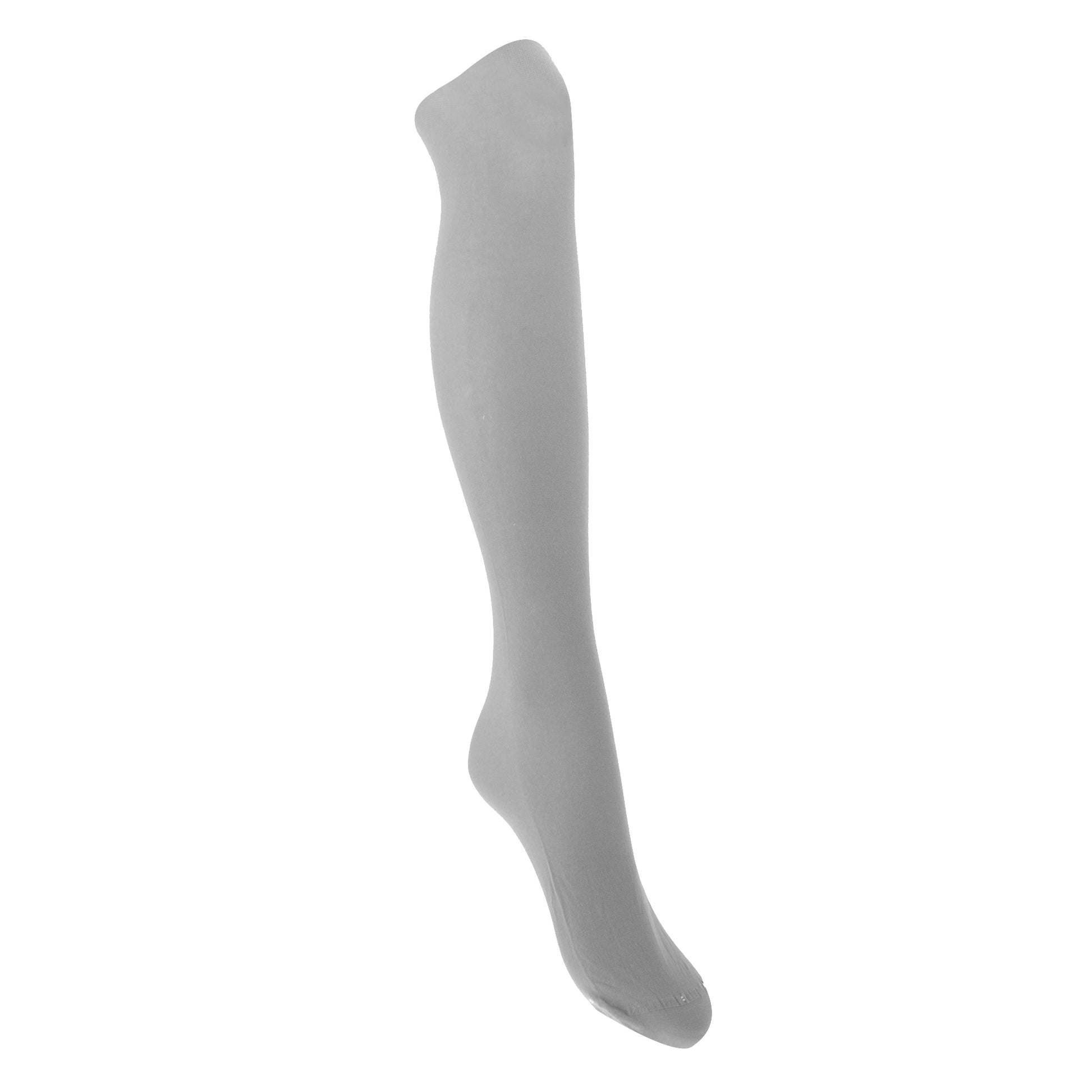 Light Grey - Front - Silky Girls Dance 40 Denier Opaque Tights (1 Pair)