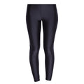 Black - Front - Silky Womens-Ladies Shimmer Look Fashion Leggings (1 Pair)