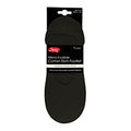 Black - Front - Silky Mens Invisible Cotton Rich Footlets - Trainer Socks (1 Pair)