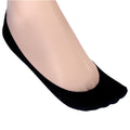 Black - Front - Couture Womens-Ladies Breathable Liner Socks