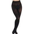 Black - Front - Couture Womens-Ladies Opaque Tights