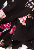 Black - Side - Girls On Film Womens-Ladies Harlem Wrap Dress