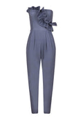 Grey - Front - Girls On Film Womens-Ladies Halcyon Frill Bandeau Jumpsuit