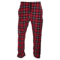 Red - Front - Harvey James Mens Fleece Loungewear Trouser