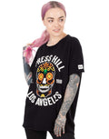 Black - Side - Cypress Hill Unisex Adult LA T-Shirt