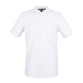 Ash - Front - Henbury Mens Modern Fit Cotton Pique Polo Shirt