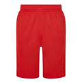 Fire Red - Front - AWDis Just Cool Mens Panel Shorts
