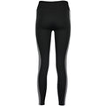 Black-Grey Melange - Back - Gamegear Womens-Ladies Contrast Leggings