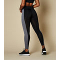 Black-Grey Melange - Lifestyle - Gamegear Womens-Ladies Contrast Leggings
