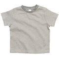 White-Heather - Front - BabyBugz Baby Boys Striped T-Shirt