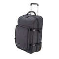 Dark Titanium - Front - Kimood Jap Cabin Size Trolley Bag