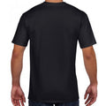 Black - Side - Gildan Mens Premium Cotton T-Shirt