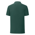 Forest Green - Back - Fruit Of The Loom Mens Iconic Pique Polo Shirt