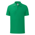 Kelly Green - Front - Fruit Of The Loom Mens Iconic Pique Polo Shirt