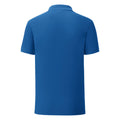 Royal Blue - Back - Fruit Of The Loom Mens Iconic Pique Polo Shirt