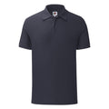 Deep Navy - Front - Fruit Of The Loom Mens Iconic Pique Polo Shirt