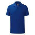 Cobalt Blue - Front - Fruit Of The Loom Mens Iconic Pique Polo Shirt