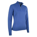 Tahiti Blue - Pack Shot - Glenmuir Womens-Ladies Zip Neck Sweater