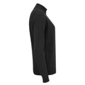 Black - Back - Glenmuir Womens-Ladies Zip Neck Sweater