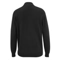 Black - Side - Glenmuir Womens-Ladies Zip Neck Sweater