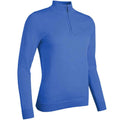 Tahiti Blue - Front - Glenmuir Womens-Ladies Zip Neck Sweater