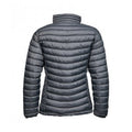 Space Grey - Back - Tee Jays Womens-Ladies Zepelin Padded Jacket