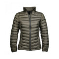 Dark Olive - Front - Tee Jays Womens-Ladies Zepelin Padded Jacket