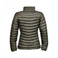 Dark Olive - Back - Tee Jays Womens-Ladies Zepelin Padded Jacket