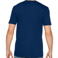 Navy - Side - Gildan Adults Unisex SoftStyle EZ Print T-Shirt