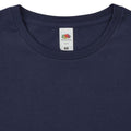 Navy - Lifestyle - Fruit of the Loom Mens Iconic 165 Classic T-Shirt