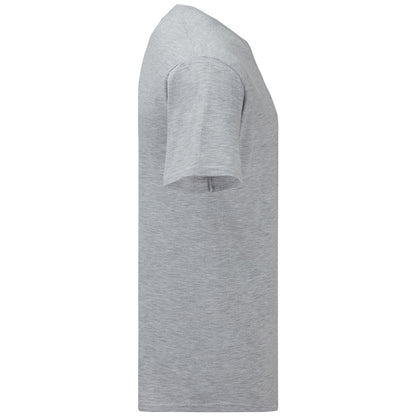 Heather Grey - Side - Fruit of the Loom Mens Iconic 165 Classic Heather T-Shirt