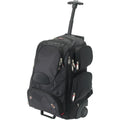 Solid Black - Back - Elleven Proton Checkpoint Friendly 17in Laptop Wheeled Backpack