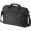 Solid Black - Front - Avenue New Jersey 15.6 Laptop Conference Bag