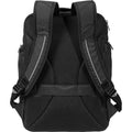 Solid Black - Back - Marksman 15.6 Deluxe Computer Backpack