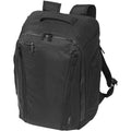Solid Black - Side - Marksman 15.6 Deluxe Computer Backpack