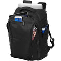 Solid Black - Close up - Marksman 15.6 Deluxe Computer Backpack