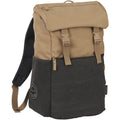 Khaki-Anthracite - Front - Field & Co. Venture 15in Computer Backpack