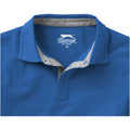 Sky Blue - Side - Slazenger Mens Hacker Short Sleeve Polo