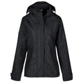 Solid Black - Front - Slazenger Womens-Ladies Top Spin Jacket