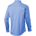 Light Blue - Back - Elevate Hamilton Long Sleeve Shirt