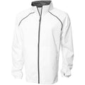 White - Front - Elevate Mens Egmont Packable Jacket