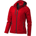 Red - Front - Elevate Womens-Ladies Smithers Fleece Lined Jacket