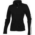 Solid Black - Front - Elevate Womens-Ladies Maple Knit Jacket